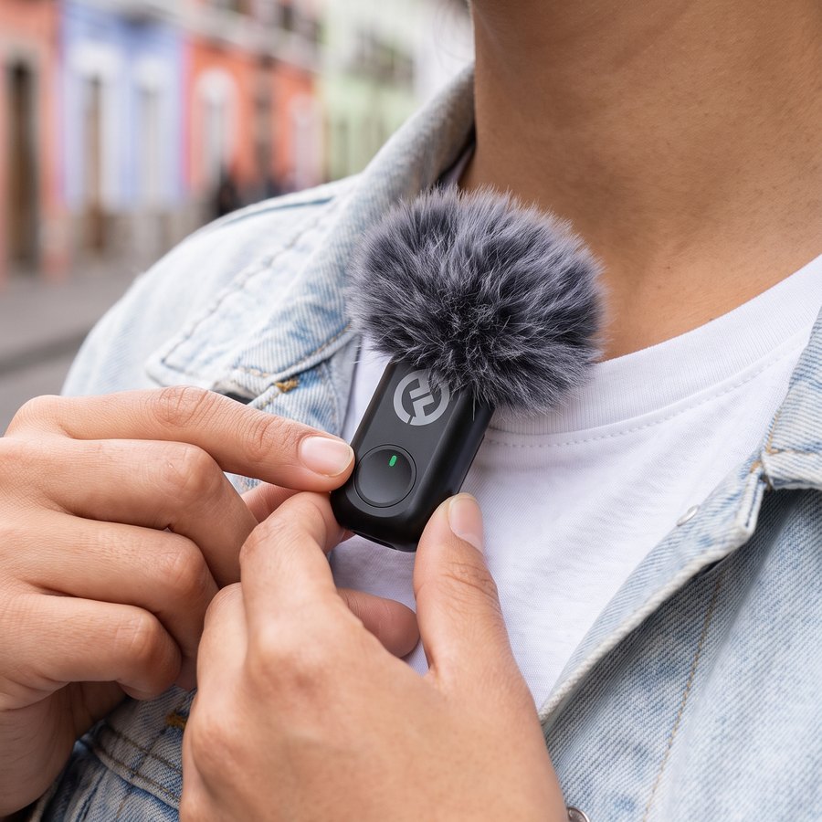 Micrófono inalámbrico Hollyland Lark A1 (2 TX + RX, USB-C)