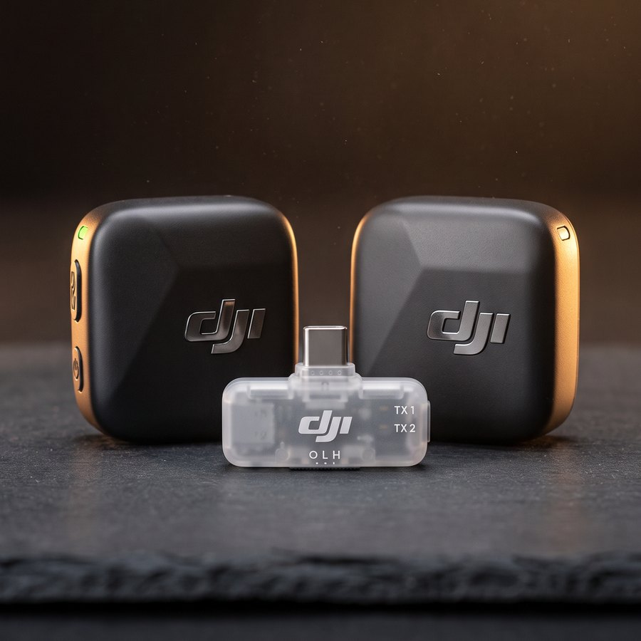 DJI Mic Mini (2 TX + 1 receptor móvil USB-C)