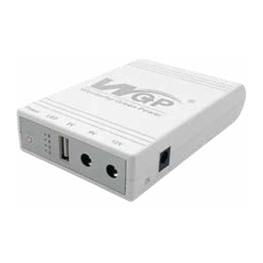Mini UPS 38.48 Wh / 10.400 mAh (router / módem)