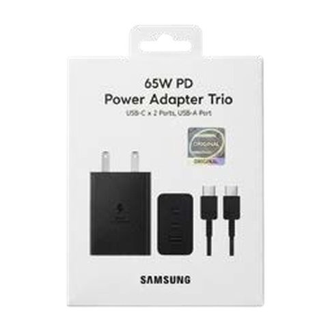 Cargador Samsung 65W Trio D (3 puertos)