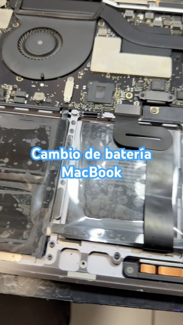 Cambio de batería de MacBook