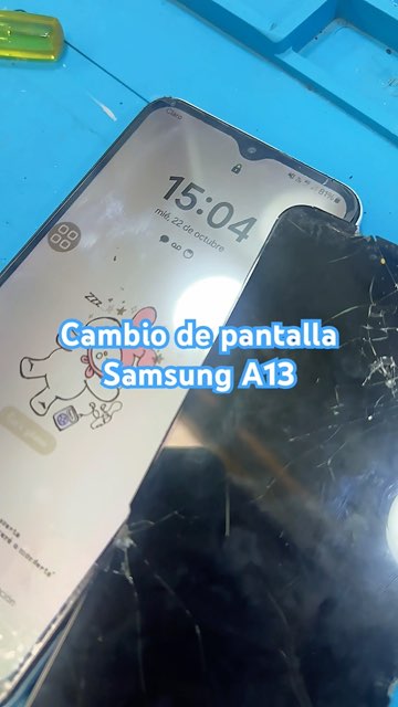 Cambio de pantalla de Samsung A13